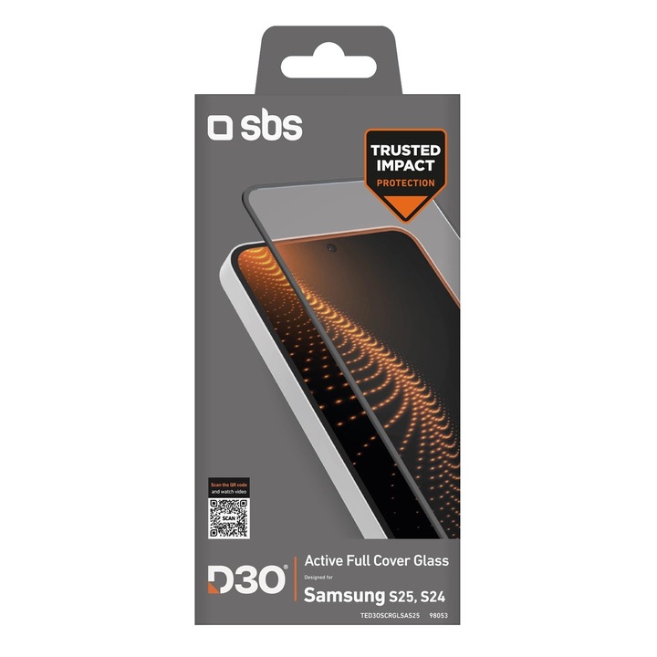 Folie de protectie SBS D3O Screenglass pentru Samsung S25 S24