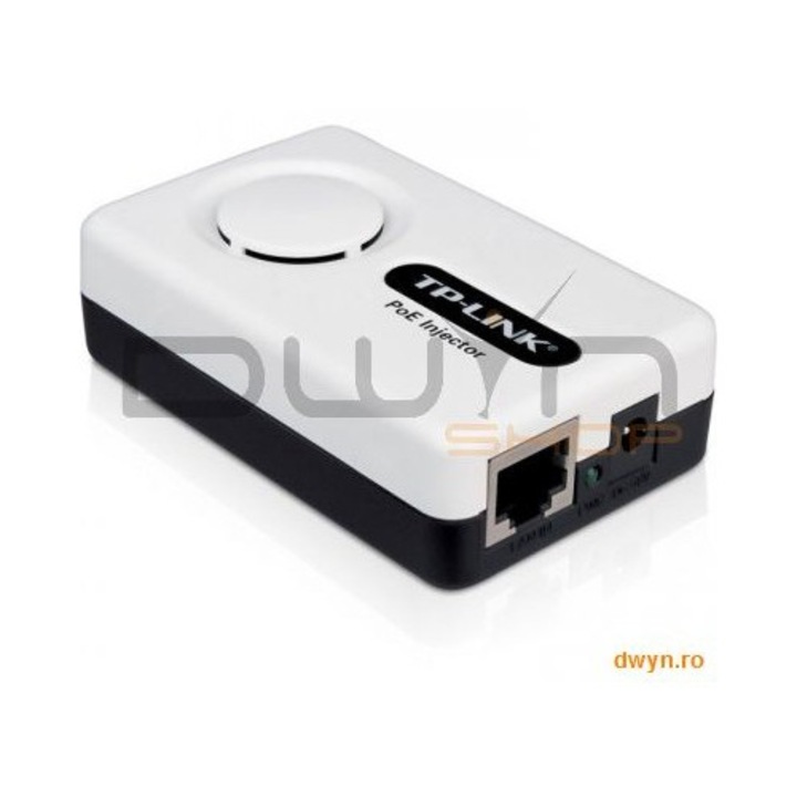 PoE (Power Over Ethernet) Injector, IEEE 802.3af compatibil, 5V/12V power output, carcasa plastic, p