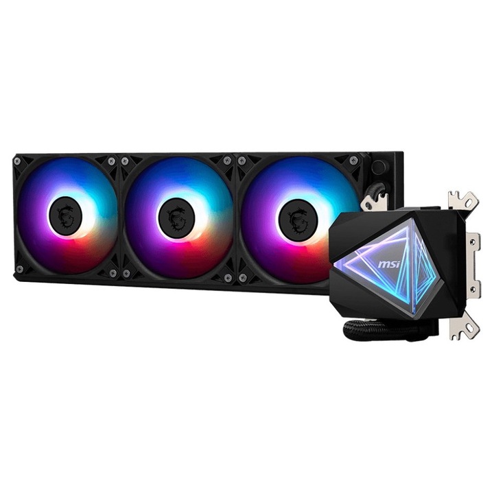 Cooler, MSI MAG CORELIQUID I360, 360mm, RGB, cu ventilator de 120mm