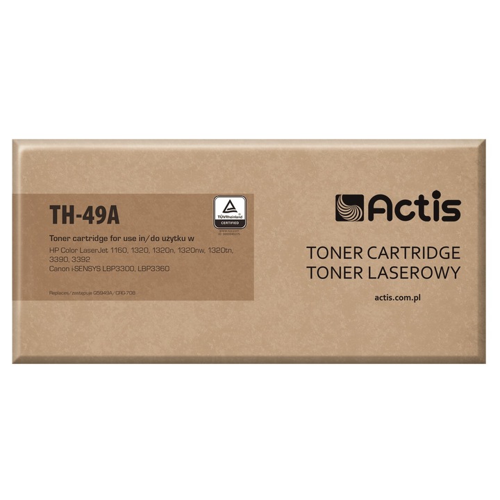 Actis TH-49A fekete lézernyomtató toner 2500 oldal