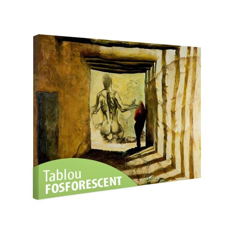 Tablou fosforescent Tunel 52x90cm