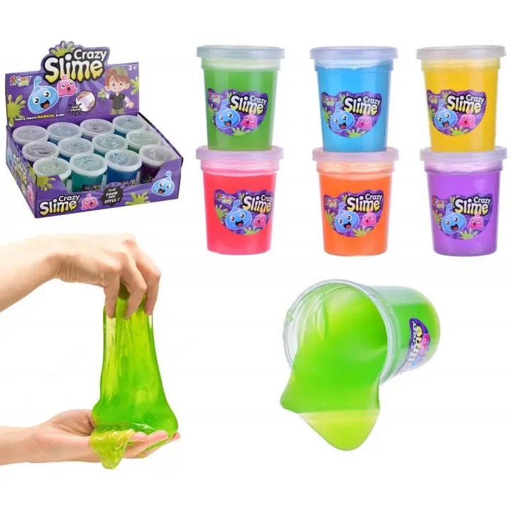 Set 12 buc slime, Trifox 120g