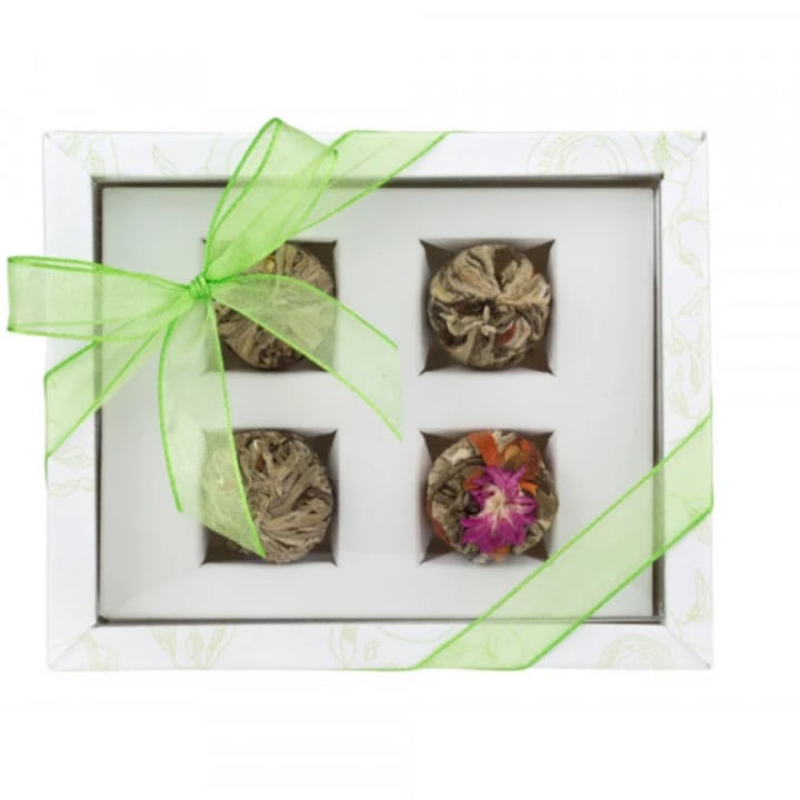 Set 4 ceaiuri Blooming, Adikia White - 5 O'Clock Tea