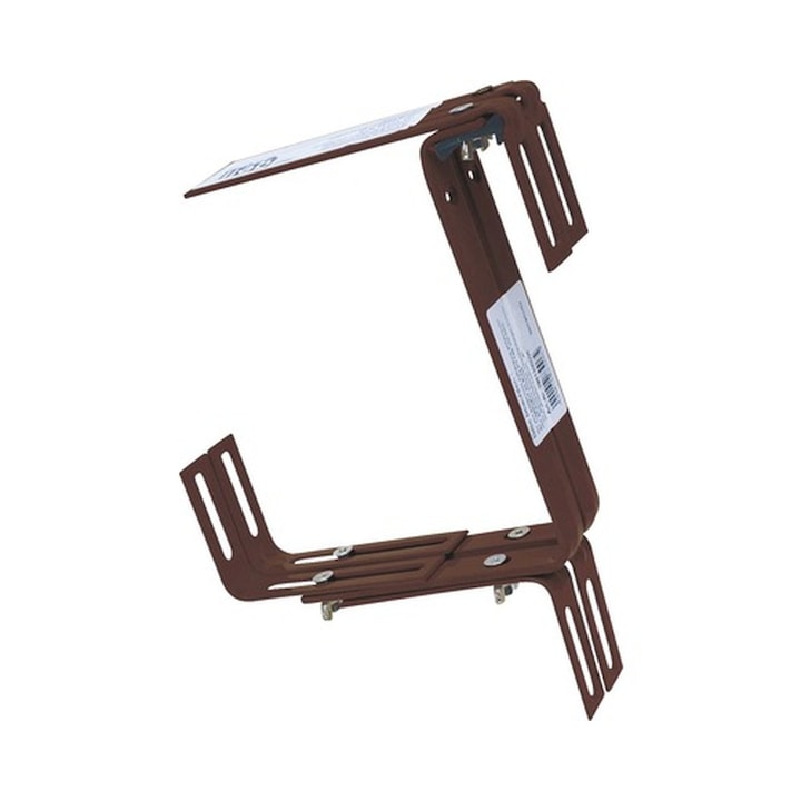 Suport Jardiniera Metalic, 24x16.5cm, Maro