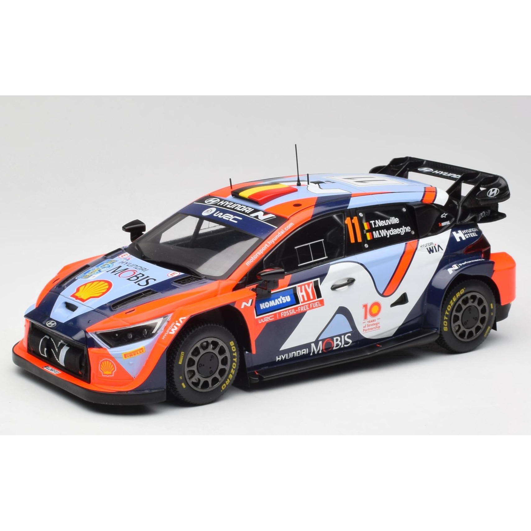 Automacheta Hyundai i20 N Rally1 WRC n11 T.Neuville Rally Suedia