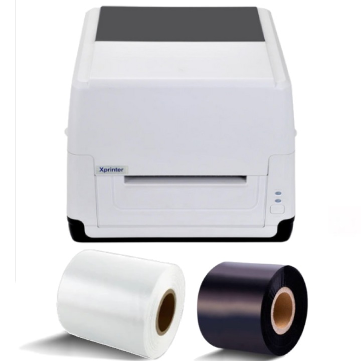 Imprimanta XP-T451B, hartie 40 mm + 40 mm satinata