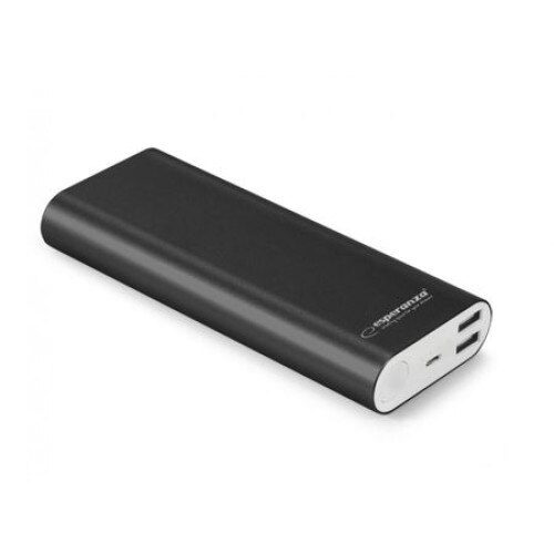 Power Bank 10000 mAh ,Proton, negru,ESPERANZA,EMP113K