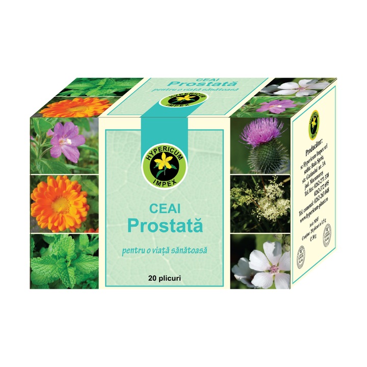 Ceai prostata 20 plicuri Hypericum Impex