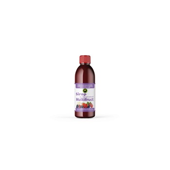 Sirop multifruct cu zahar Hypericum, 500 ml Sirop multifruct cu zahar Hypericum, 500 ml