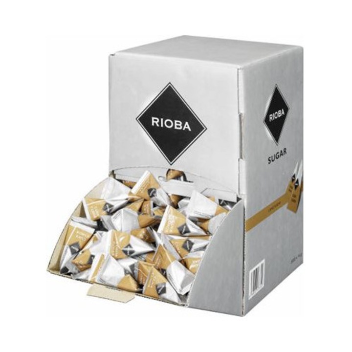 Zahar brun cuburi 1kg - Rioba