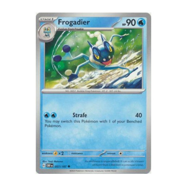 Фигурка на Pokemon Frogadier Obsidian Flames