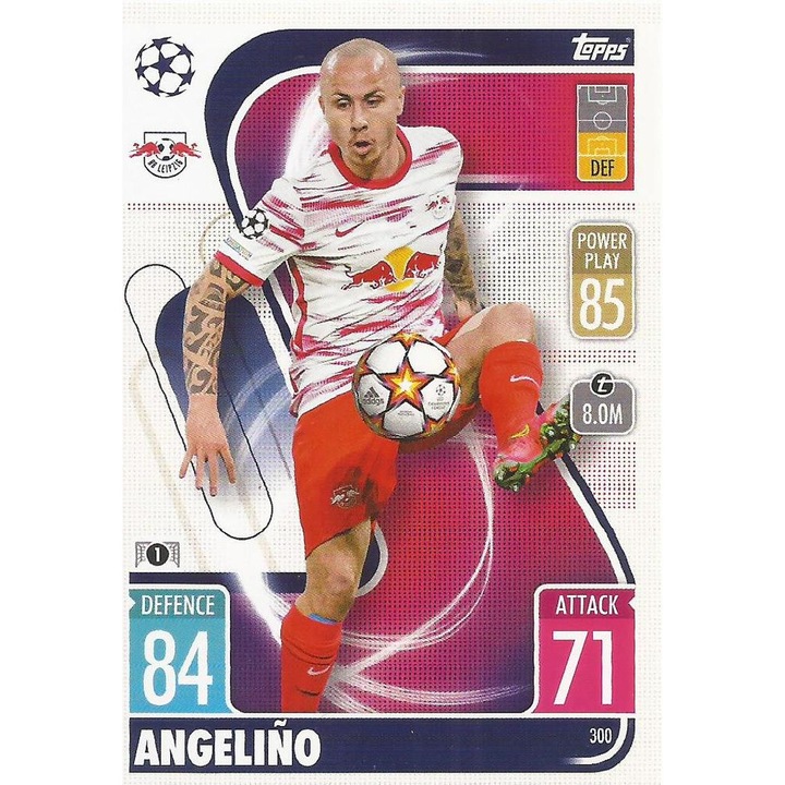 Card de joc Match Attax 2021/22 300 Angelino