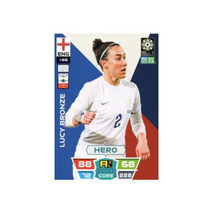 Joc de societate Panini Adrenalyn XL Cupa Mondiala Femei 2023 66 Lucy Bronce