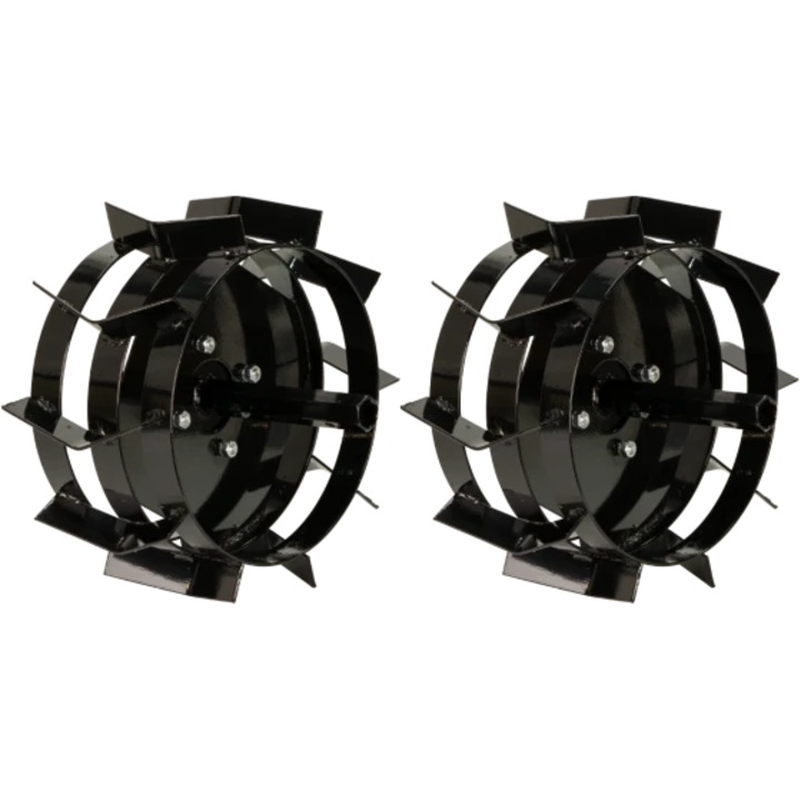 Roti metalice Motosapa si Motocultor cu Manicot Evotools Plus, 400 mm