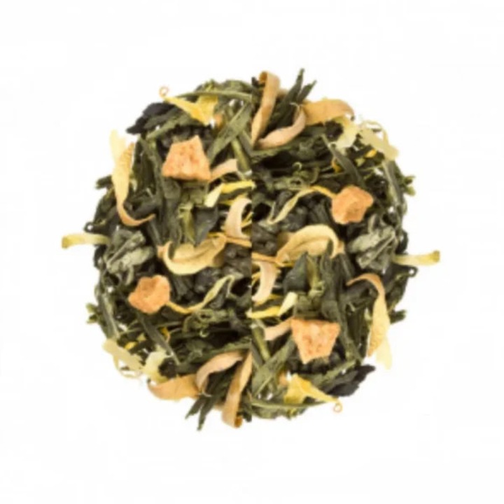 Ceai Verde Chinezesc cu Lamaie, Guava si Fructul Pasiunii, Tropical Paradise 200g - 5 O Clock Tea