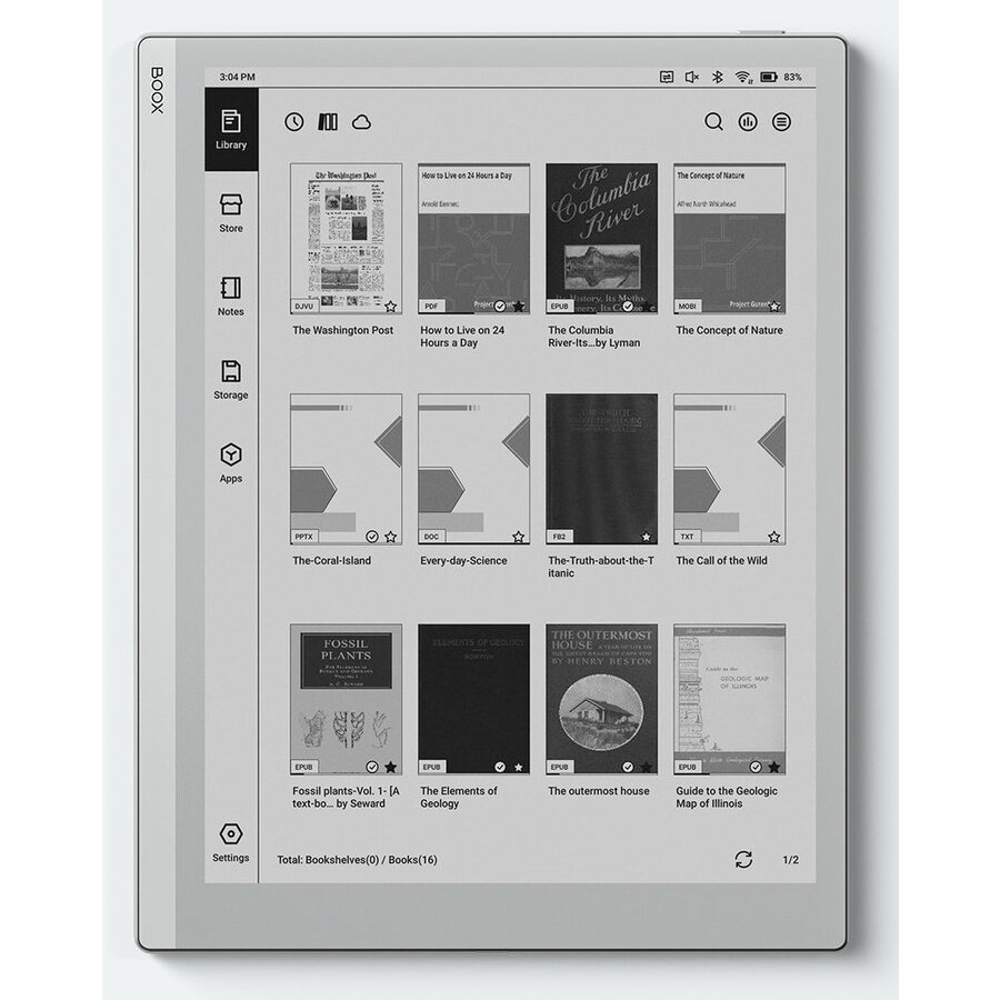 電子書籍リーダー本体 Onyx Boox Go 10.3 Cititor eBook Onyx BOOX GO, 10.3