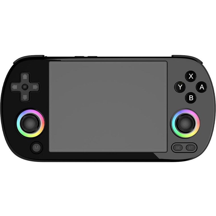 Consolă de jocuri portabilă ANBERNIC RG40XX H, neagră - eMAG.ro