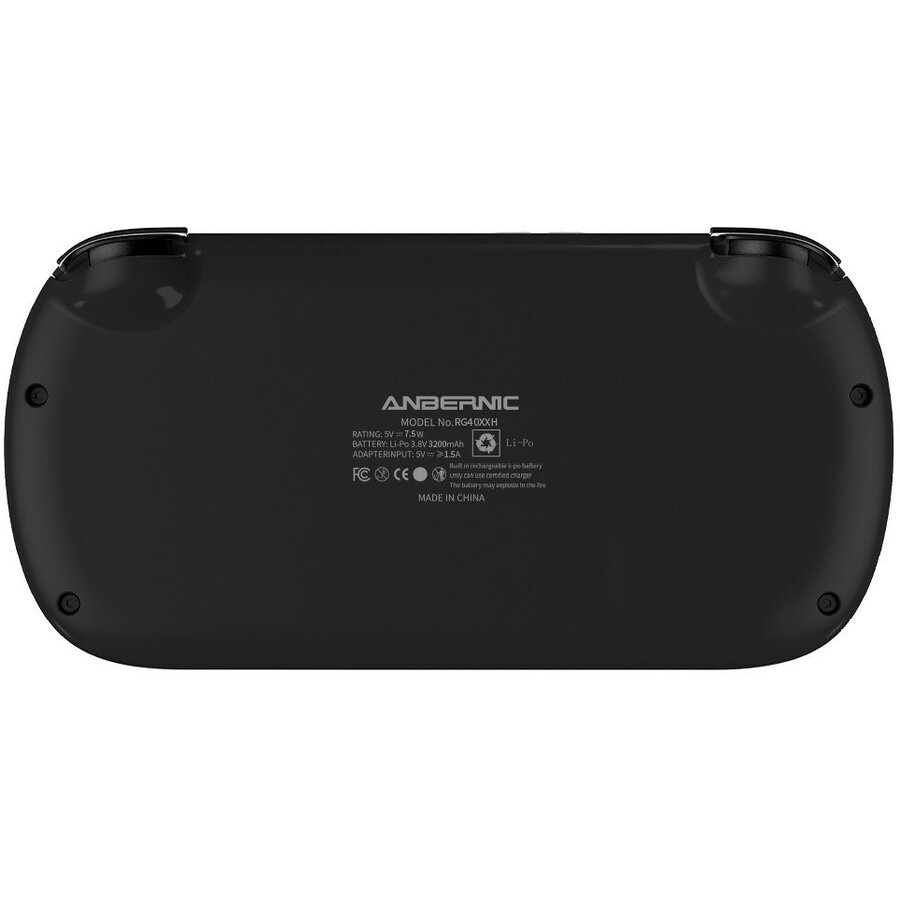 ANBERNIC RG40XXH ブラック Consolă de jocuri portabilă ANBERNIC RG40XX H, neagră - eMAG.ro