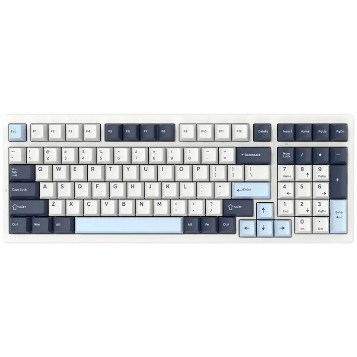 Геймърска клавиатура VGN Faraway, Mountain Blue, US layer