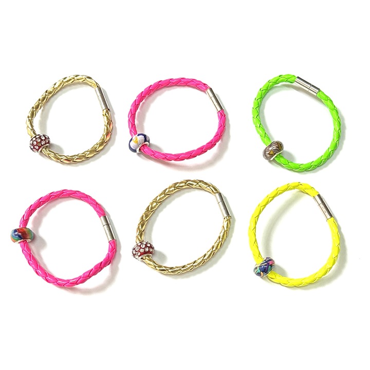 Set 12 bratari, Midex, multicolor