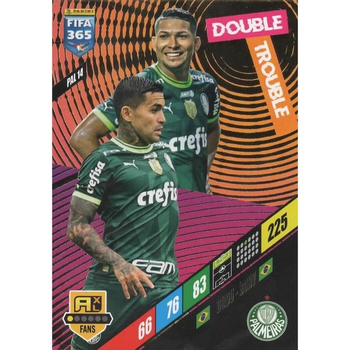 Настолна игра Panini Adrenalyn XL 365 2024 PAL14 Дуду / Рони, комплект