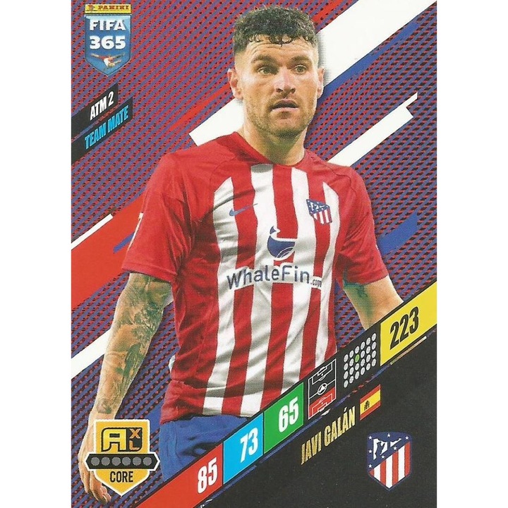 Cartonas fotbal Panini, Adrenalyn XL 365 2024, ATM2 Javi Galan