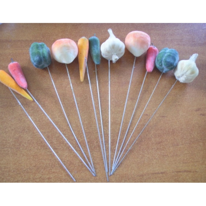 Decoruri acvarii, Tropic, set 12 piese, plante artificiale, multicolor