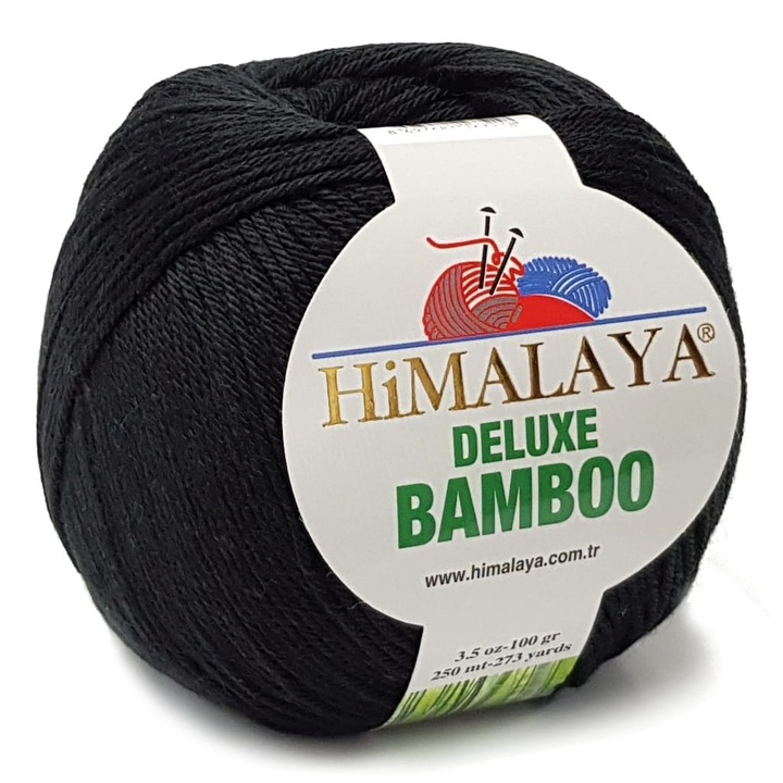 Himalaya Deluxe Bambusz textilfonal, 60% bambusz, 40% pamut, 100g, 250m, többszínű