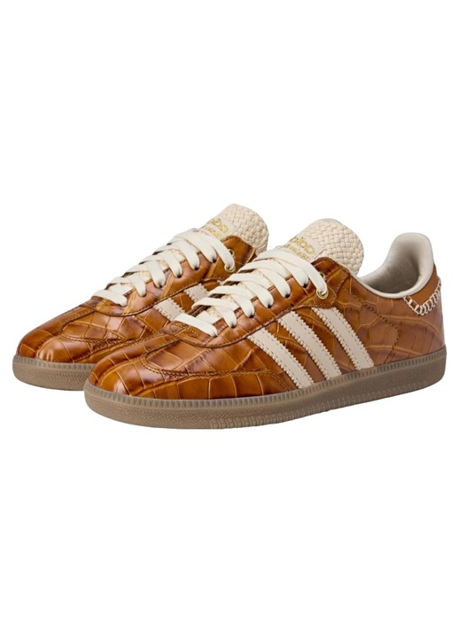 Samba Wales Bonner Férfi sportcipő, Adidas, barna, gumi, 47 1/3 EU