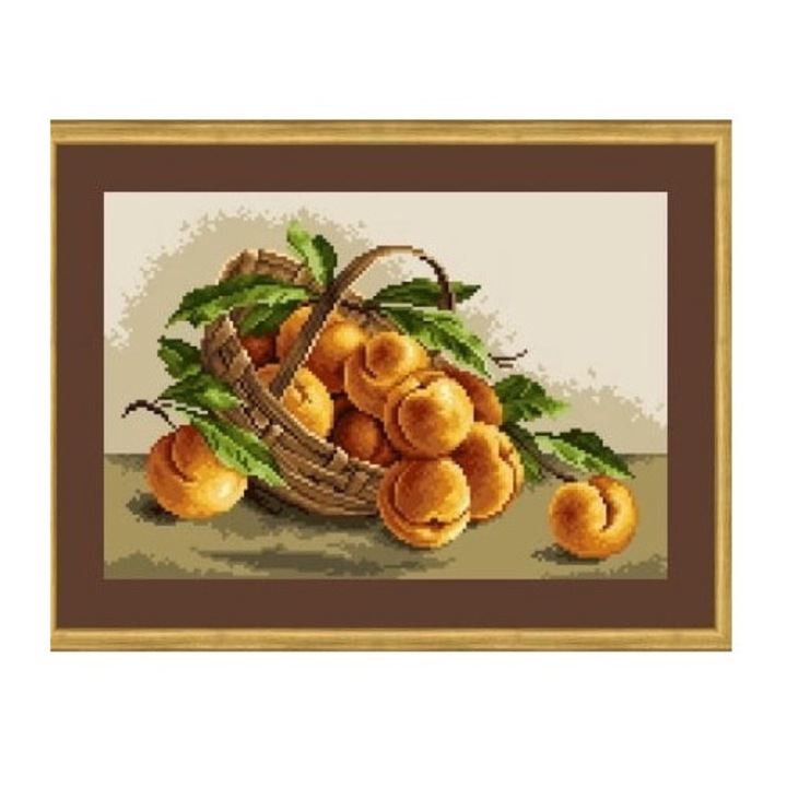 Festmény, Lengyelországban készült, gyümölcsök, 36 x 24