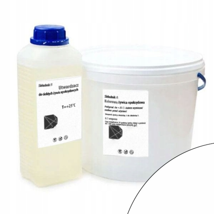 Rasina epoxidica DCRA alba pentru pardoseala 7kg