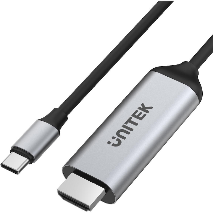 Кабел USB-C към HDMI 4K 60Hz, 1.8 м, Unitek
