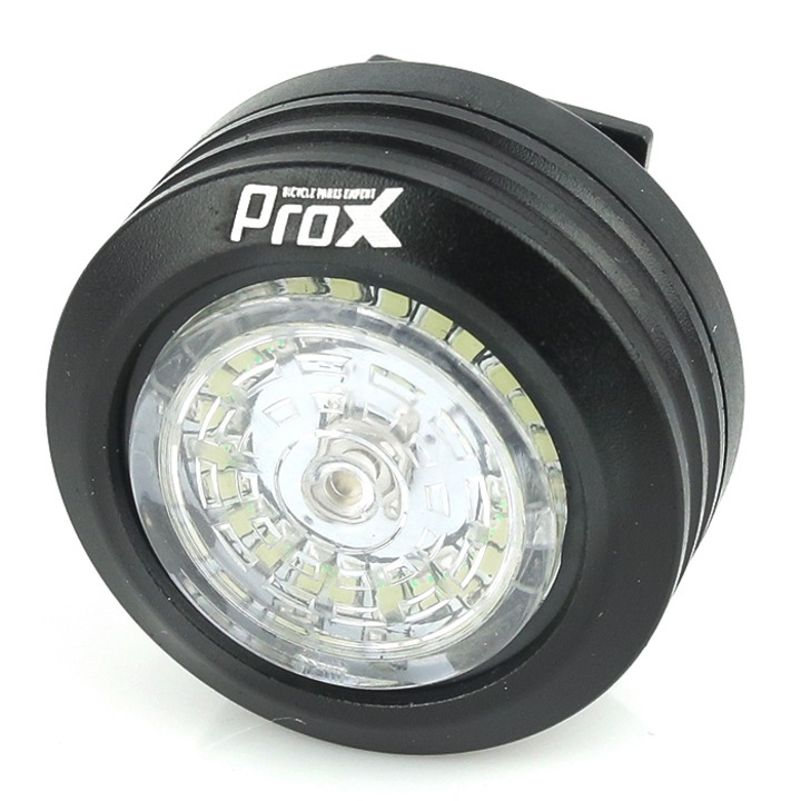 Lampă bicicletă PROX Lyra 30Lm, 5 moduri, USB, 35x24mm