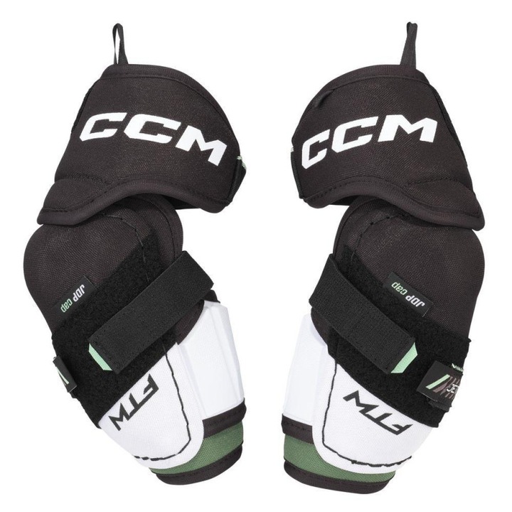 Sport vállvédő, CCM JetSpeed FTW JR, M/L méret, két funkcióval, fehér/fekete