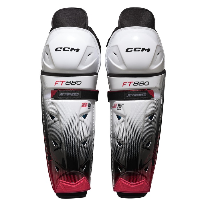 Sípcsontvédő, CCM, JETSPEED FT880, szellőzés, testreszabható, 14