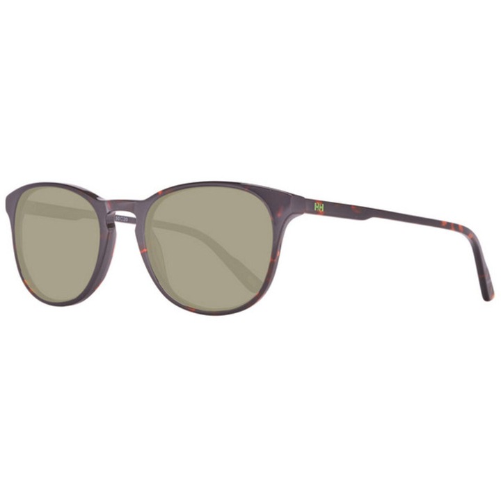 Ochelari soare unisex Helly Hansen HH5009-C02-50, filtru categoria 3, brate 145 mm, pod 20 mm, lentile Ø50 mm, UV400, maro, degradat, polarizati