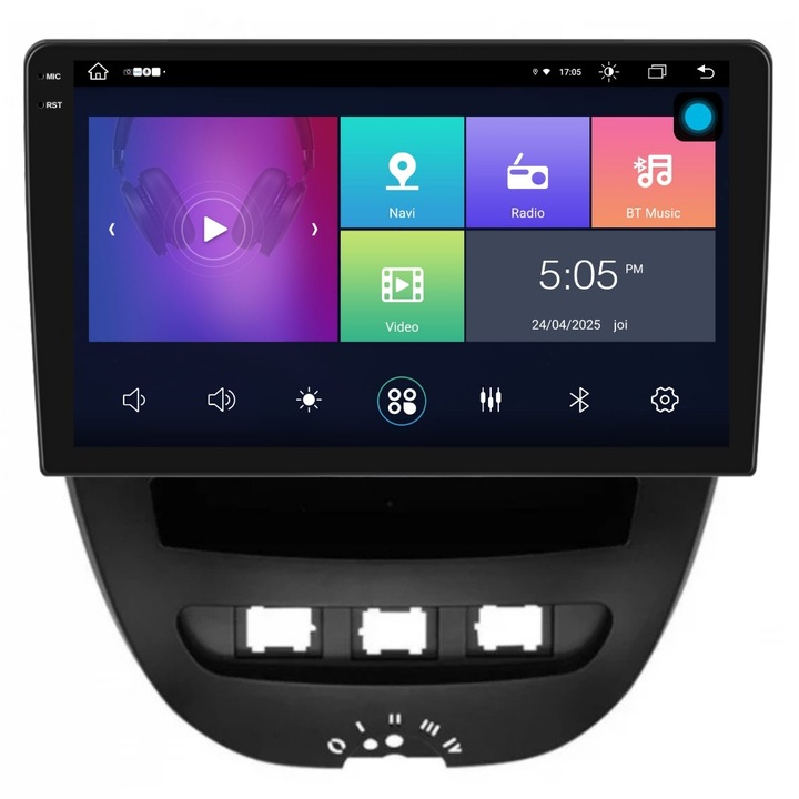 Navigatie PilotOn Toyota Aygo 2005-2014 2K 4GB 64GB 8 CORE