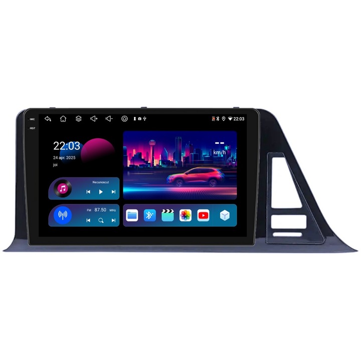 Navigatie PilotOn Toyota CHR 2016-2020 9 inch 4GB 64GB 8 CORE