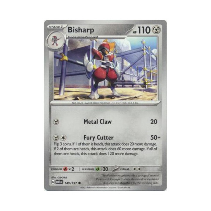 Bisharp 149/197, Pokémon, Társasjátékok, Közös