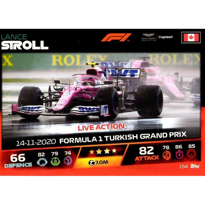 Карта за разходка с Topps Lance от Turbo Attax 2021