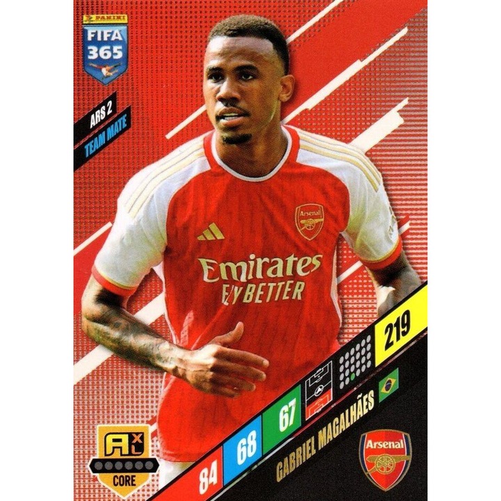 Настолна игра Panini Adrenalyn XL 365 2024 ARS2 Gabriel Magalhaes