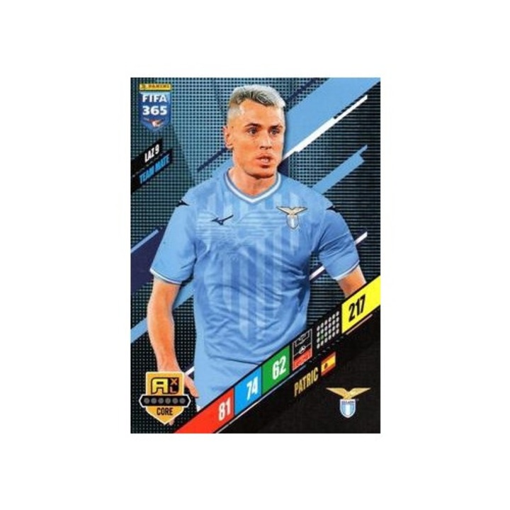 Настолна игра Panini Adrenalyn XL 365 2024 LAZ9 Patric, базова карта