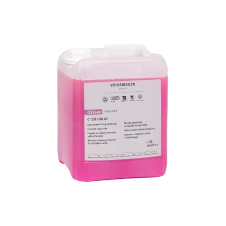 Antigel diluat Volkswagen G12 Evo 5L, G12E050A3
