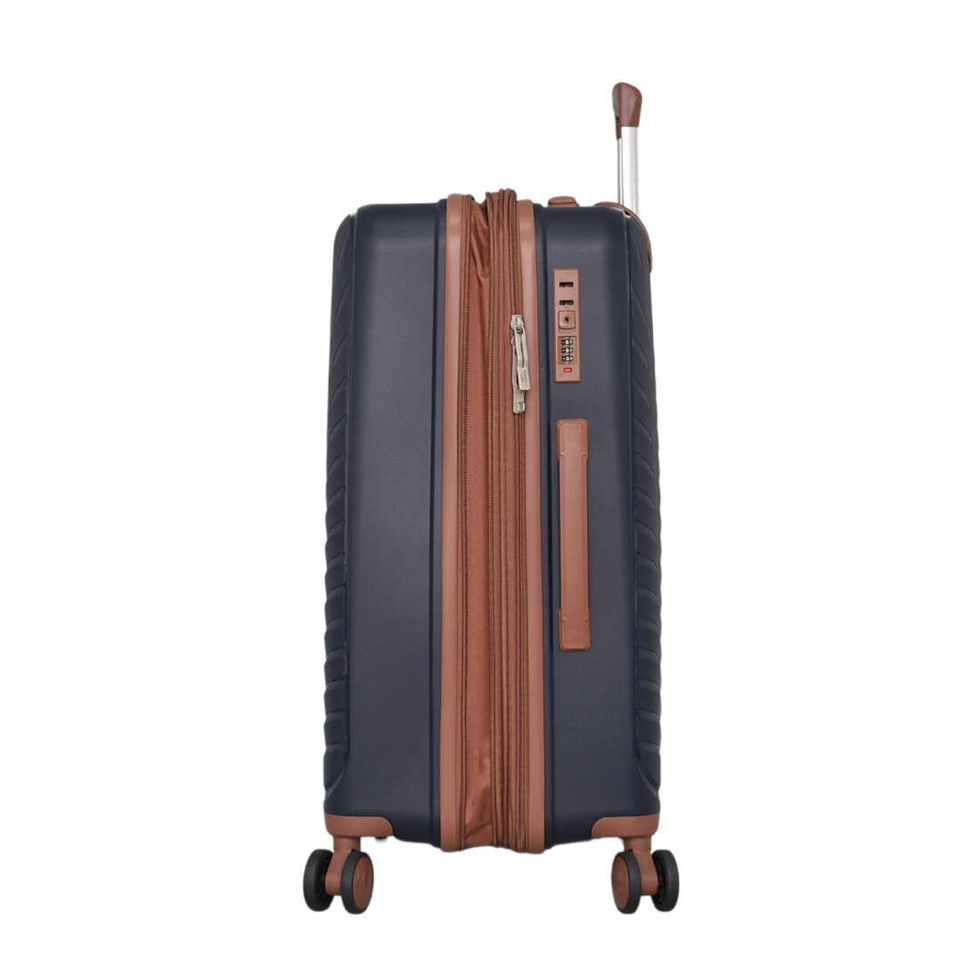 Set valize PERFECT++LINE PP 88005, Expander, 75/49/30 cm, Bleumarin, 3 ...