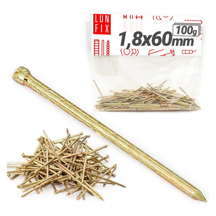 Cuie Lun Fix 1.8x60mm, set 100g, galbene