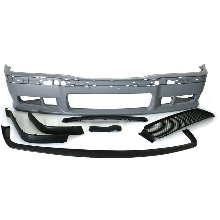 Предна броня BMW E36 M3 M-пакет, полипропилен, пълен комплект, 12.1990-09.1999