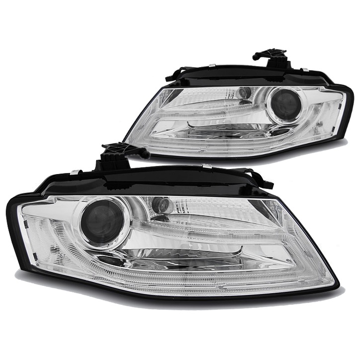 Sonar LED fényszórók Audi A4 B8 2008-2011 fehér 2x