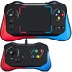 Преносима игрова конзола Retoo PlayTech, 3.5-инчов HD екран, над 500 игри, AV кабел, USB включен, поддръжка за 2 играчи, допълнителна кабелна връзка, батерия 1200 mAh, контрол на силата на звука, TV-OUT видео изход, синьо/червено
