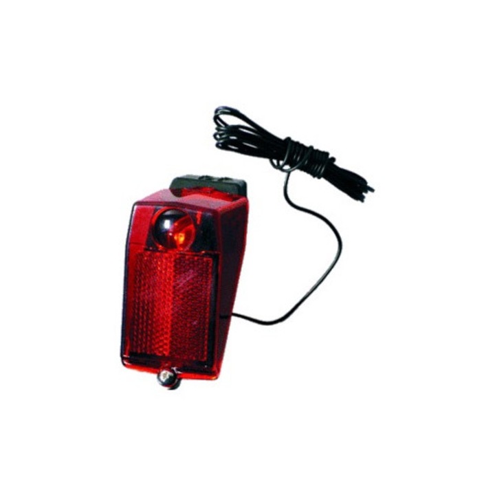 2K велосипедна светлина, модел YG-WD409, 2 червени светодиода, динамо, 80 мм