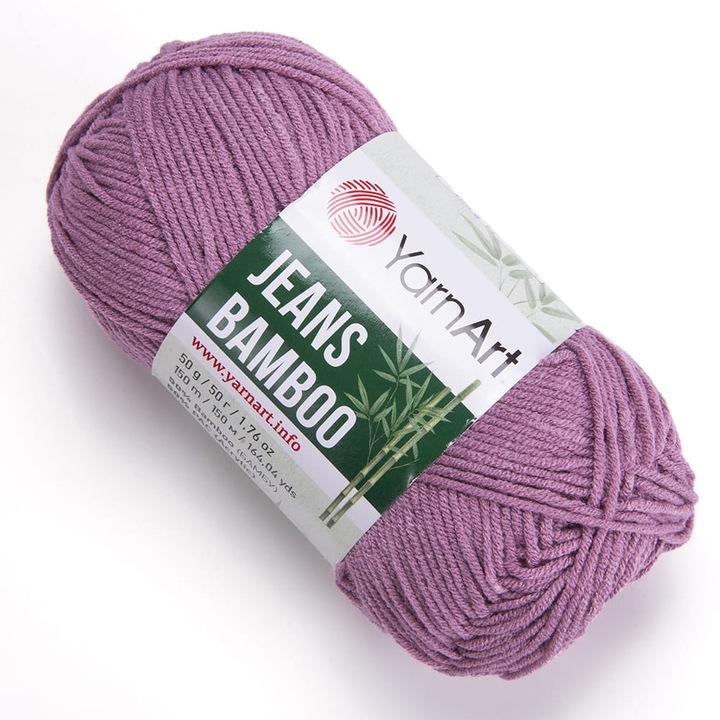 Yarnt Jeans Bamboo fonal, 50g, 150m, többszínű, 1 darabos szett